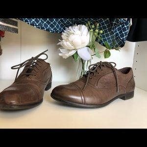 Born Netties espresso leather casual size 8